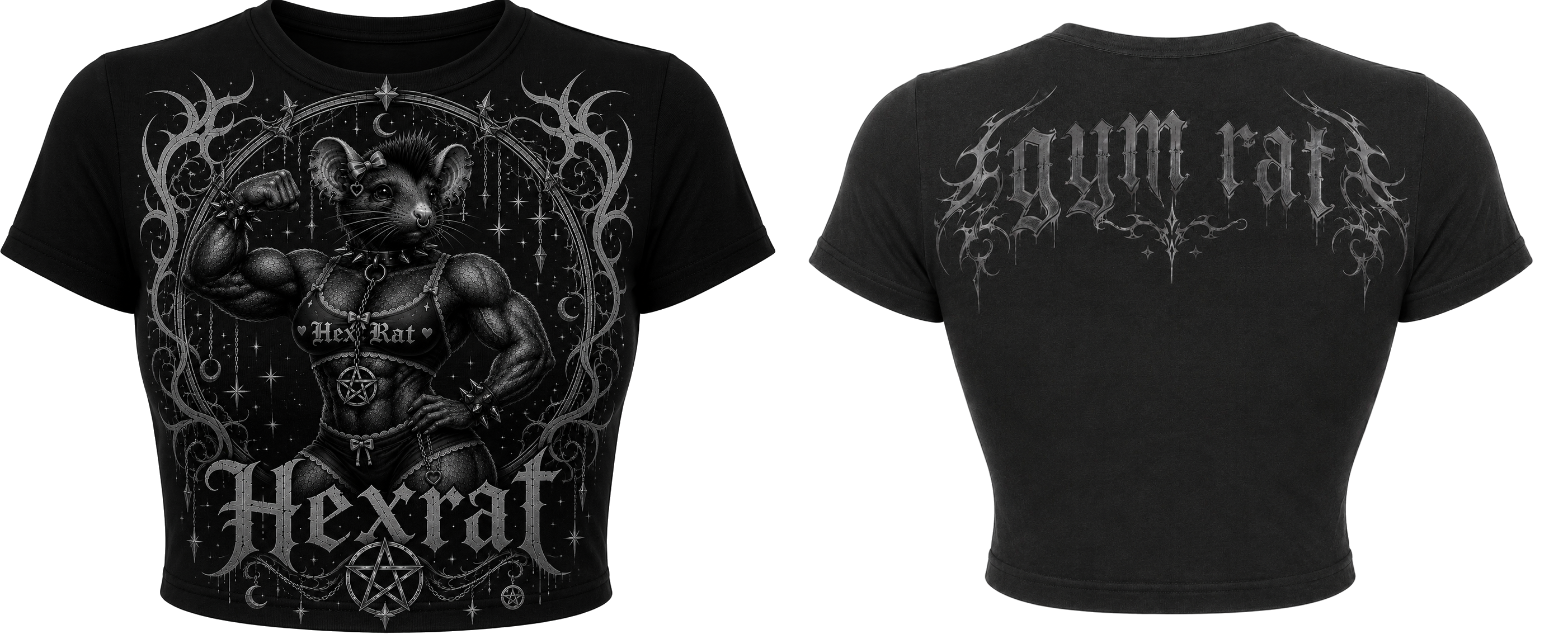 Hexrat Chrome Ritual Baby Tee
