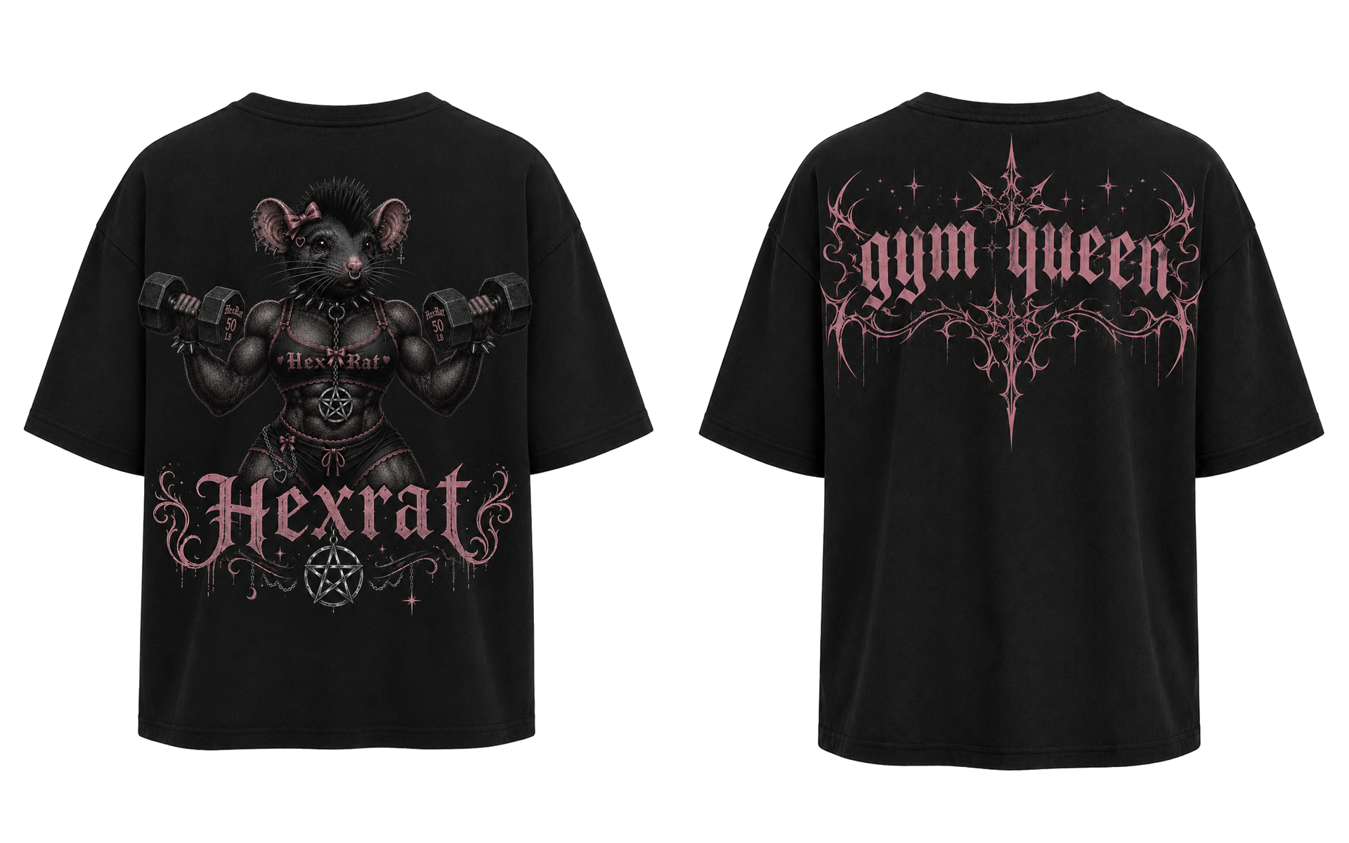 Hexrat Female Ritual Oversized Tee